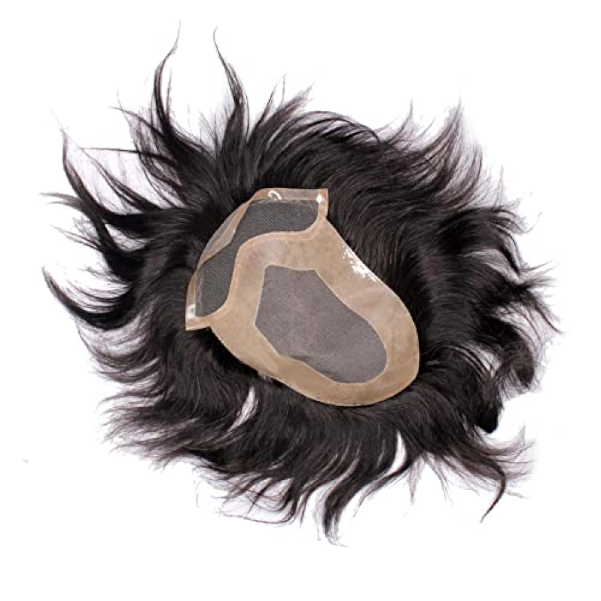 Men's Front Lace Human Hair Wig for Full Head